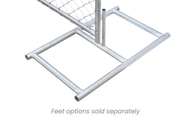 8'x10'x10' Chain Link Temporary Fence Panel in Charlotte NC