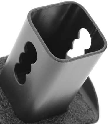 LFPartS Black Skull Crossbones Metal Hitch Cover