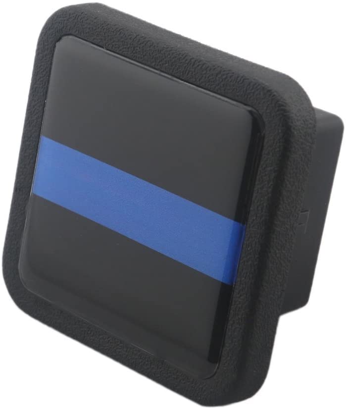 eVerHITCH Blue Line Hitch Cover Plug for 1.25"and 2" Hitch Receivers