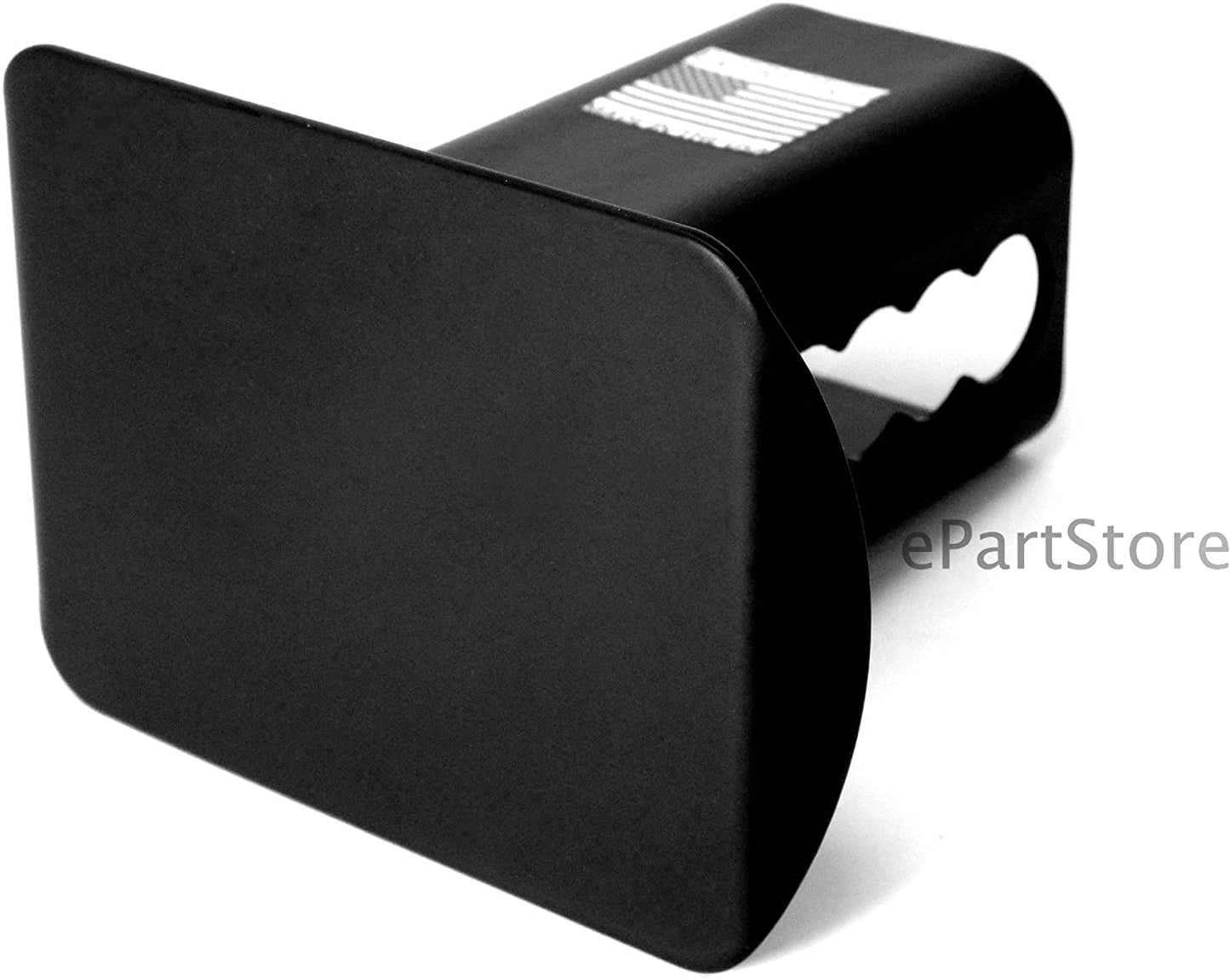 Blank Metal Hitch Cover (Black 3"x4")
