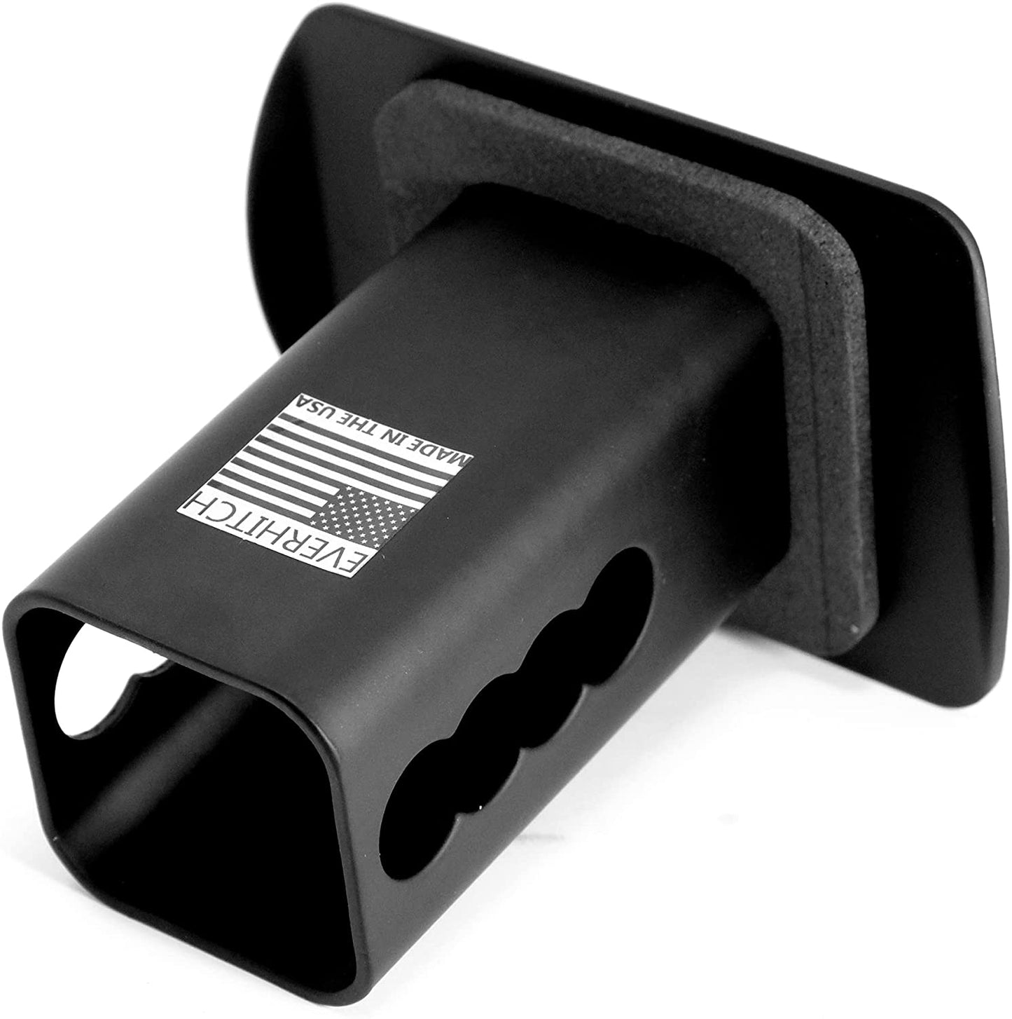 Blank Metal Hitch Cover (Black 3"x4")