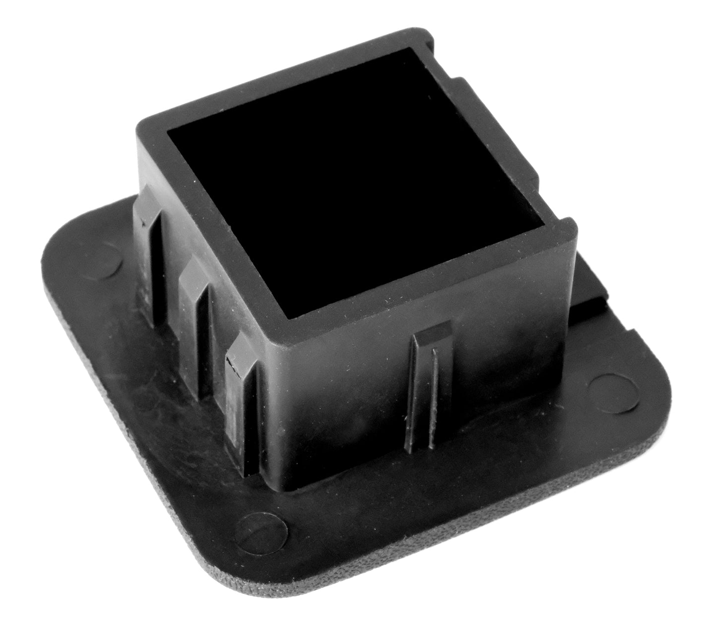 Heavy Duty, Black Hitch Cover Plug for 1.25", 2" and 2.5" Hitch Receivers