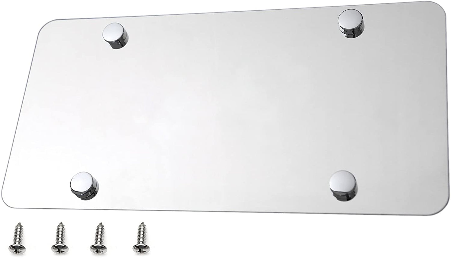 LFPartS Stainless Steel Plate (12"x6" Chrome)
