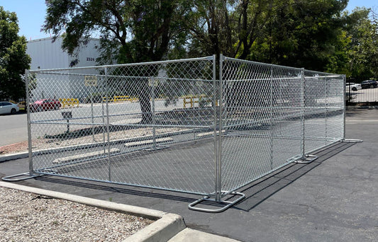 8'x10'x10' Chain Link Fence Garden Cage Panel Kit in Charlotte NC