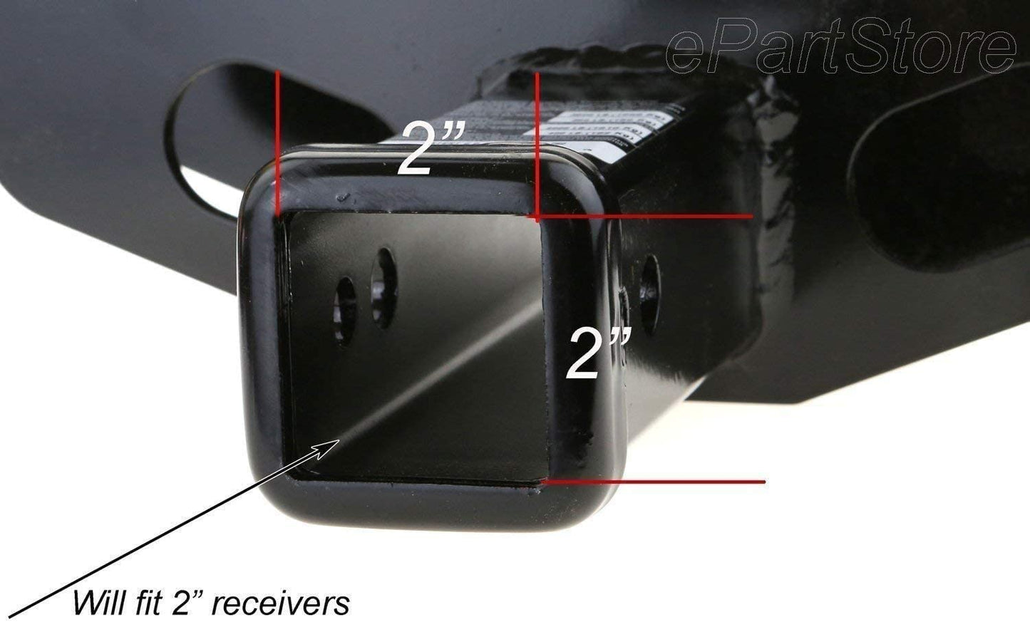 American Black Flag Metal Hitch Cover ( Fits 1.25", 2", 2.5" 3" Receiver)