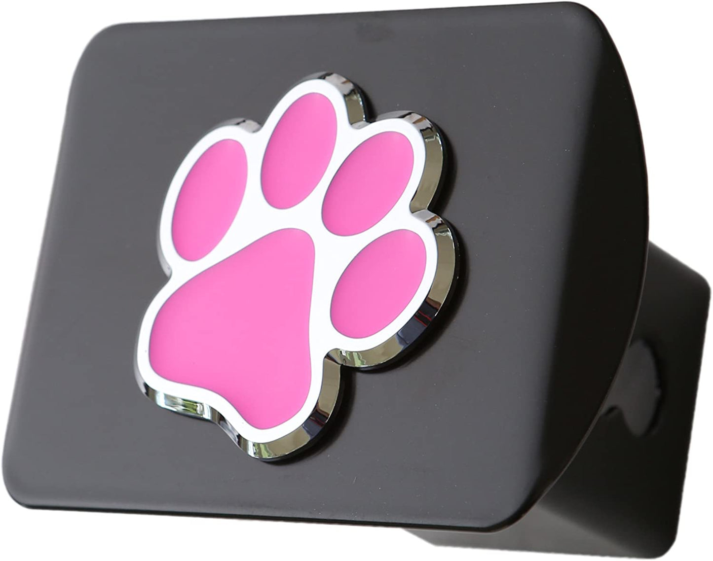 LFPartS Pink Dog Paw Hitch Cover